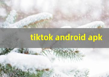 tiktok android apk